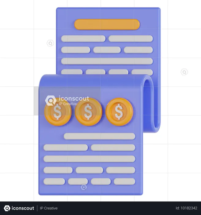 Artículo pagado  3D Icon