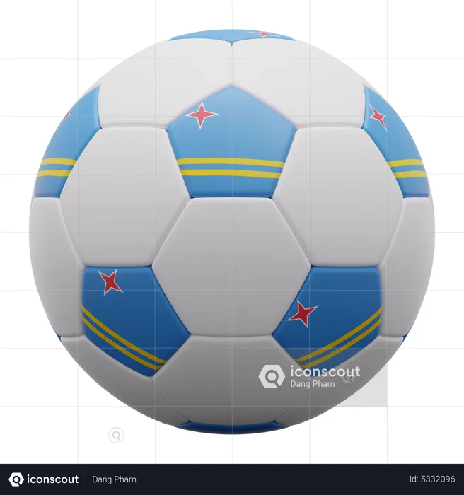 Artsakh Ball Flag 3D Icon