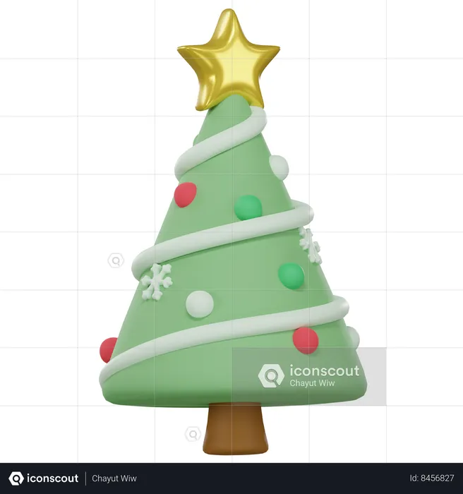 Árvore de Natal  3D Icon