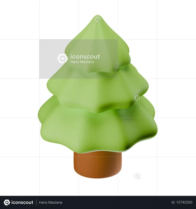 Árvore de natal  3D Icon