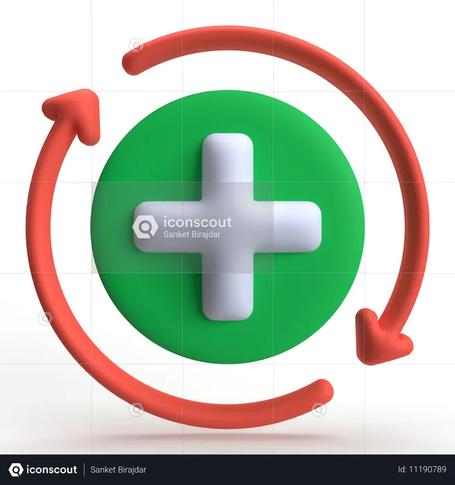 Ärztlicher Dienst  3D Icon