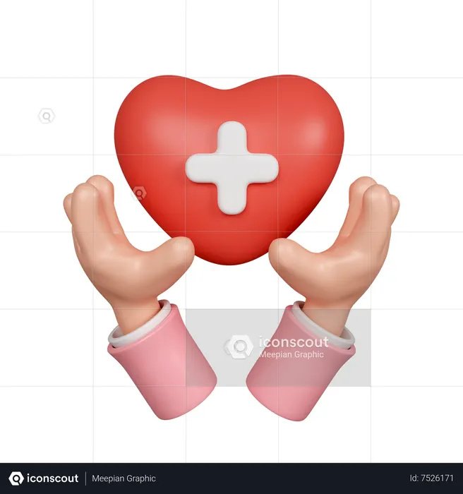 Cuidado de la salud  3D Icon
