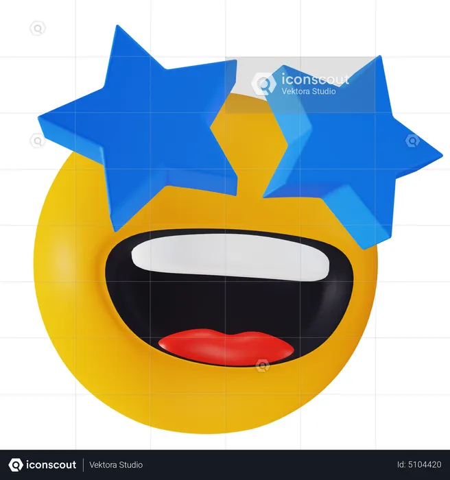 Asombrado Emoji 3D Icon