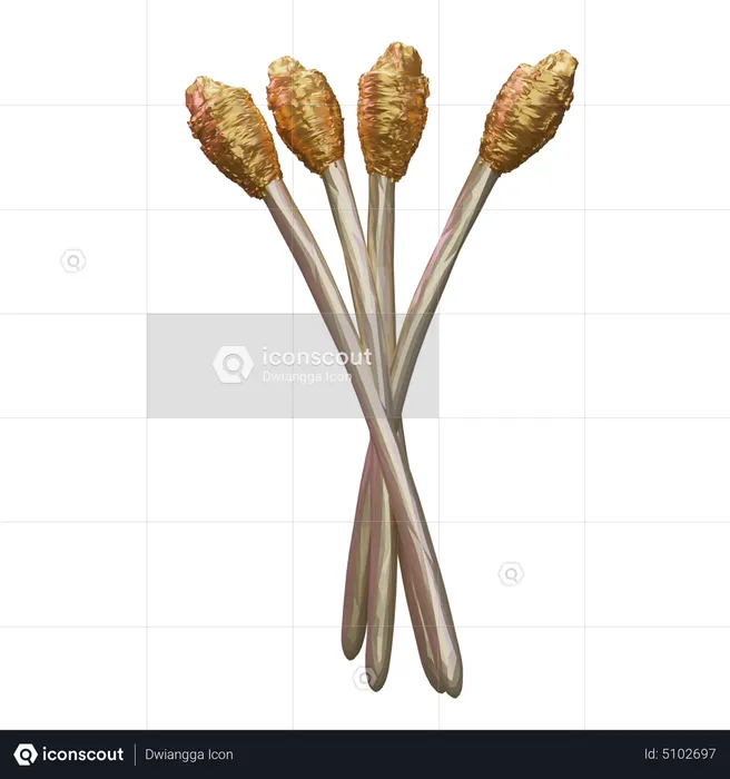 Asparagus  3D Icon