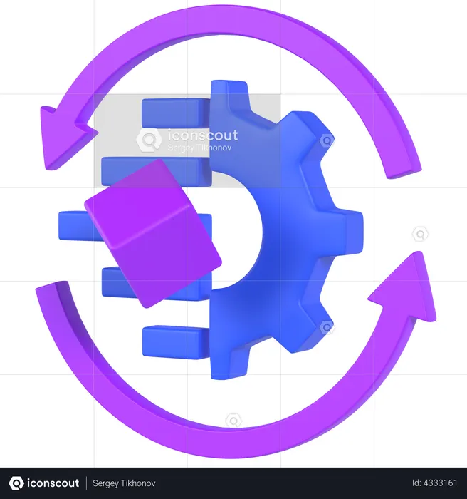 Aspecto  3D Icon