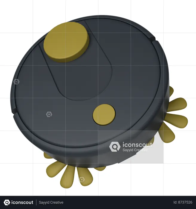 Aspiradora  3D Icon