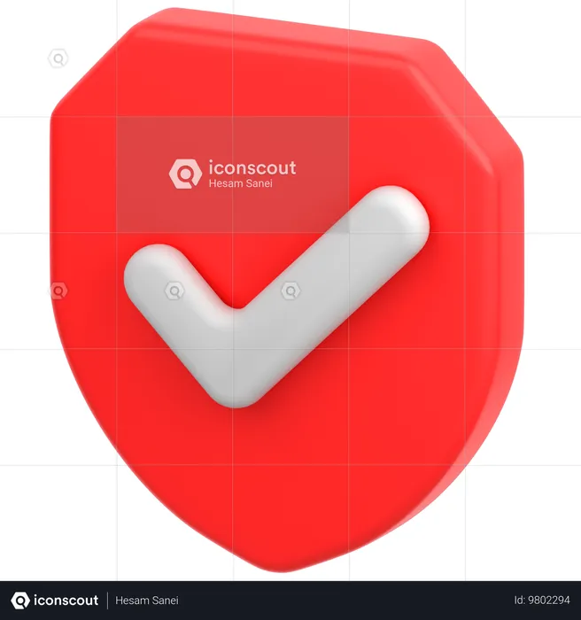 Assicurazione  3D Icon