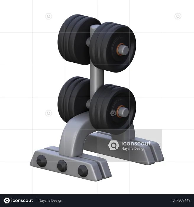 Assiettes de gymnastique  3D Icon