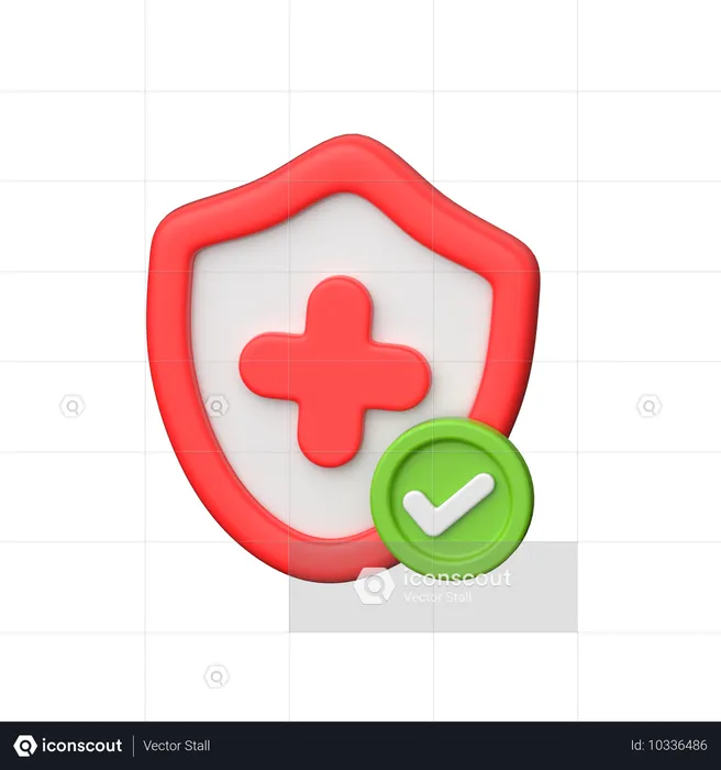 Assistência médica  3D Icon