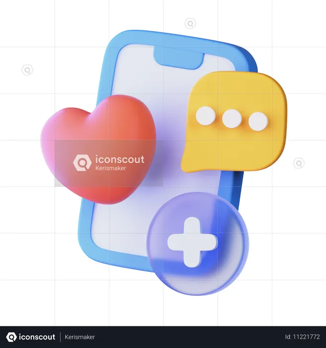 Assistência médica  3D Icon