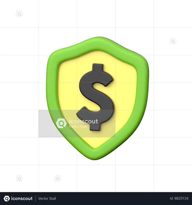 Assurance financière  3D Icon