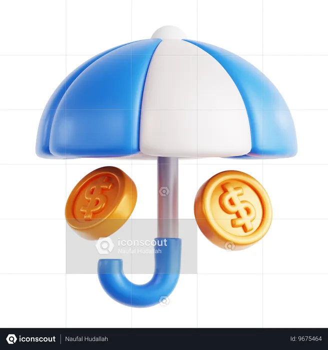 Assurance financière  3D Icon