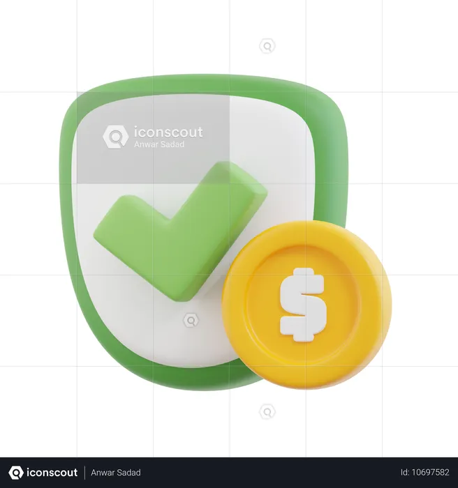 Assurance financière  3D Icon