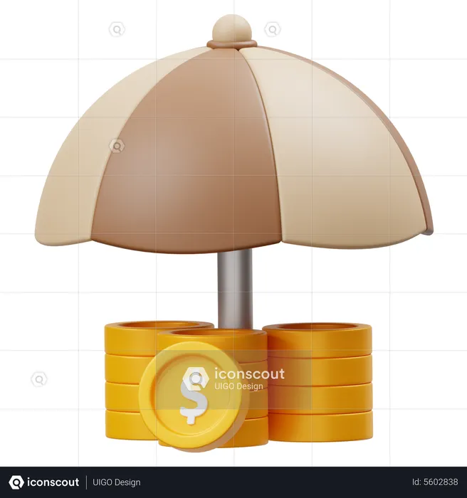 Assurance financière  3D Icon