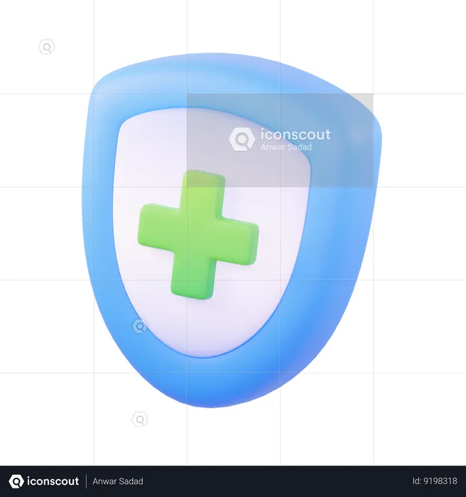 Assurance médicale  3D Icon