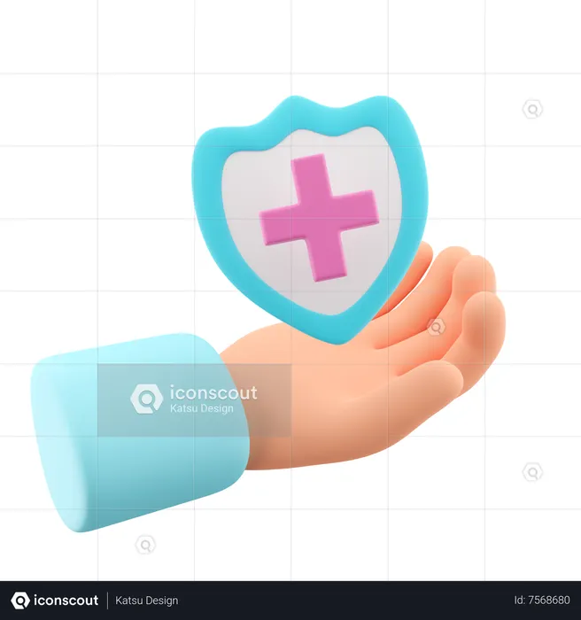 Assurance médicale  3D Icon