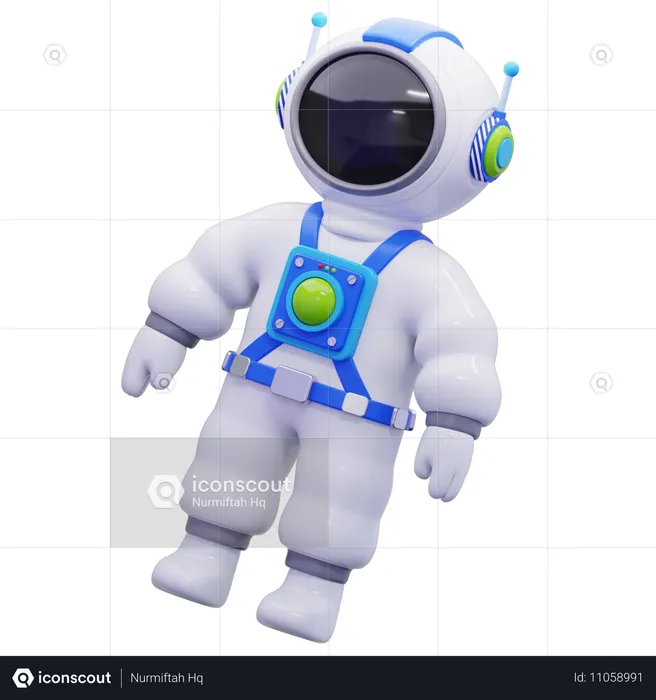 Astronaut  3D Icon