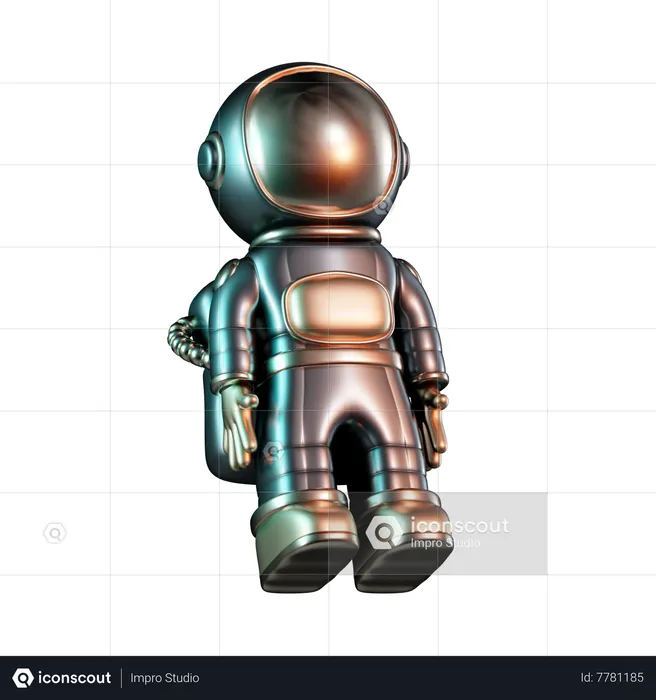 Astronaut  3D Icon