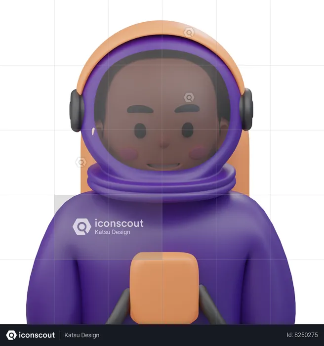 Astronaut  3D Icon