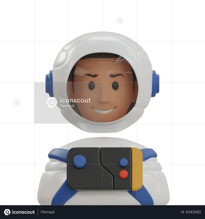 Astronaut  3D Icon