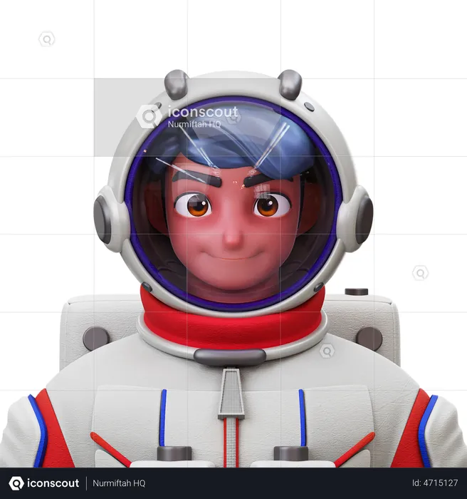 Astronaut  3D Illustration