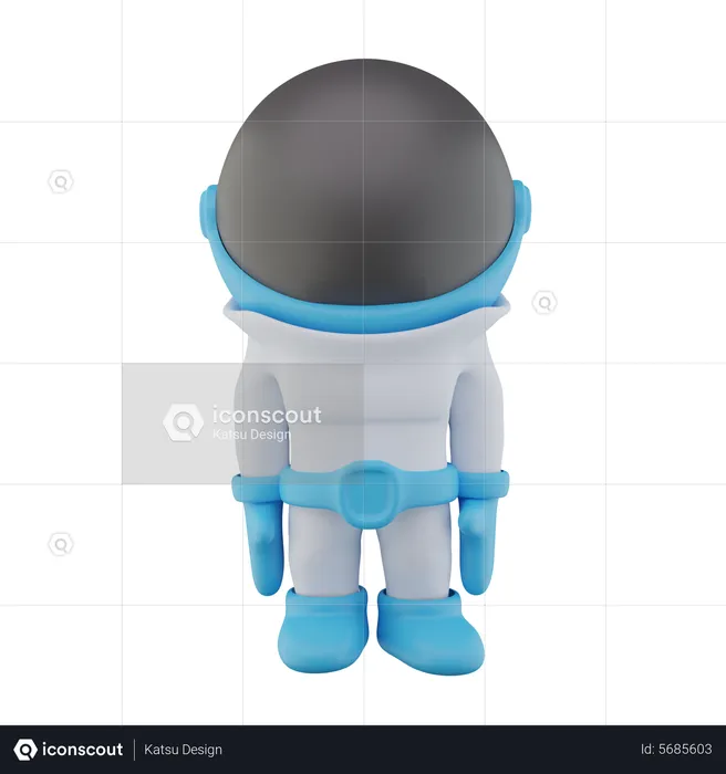 Astronaut  3D Icon