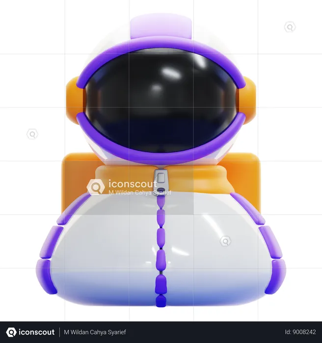 Astronauta  3D Icon