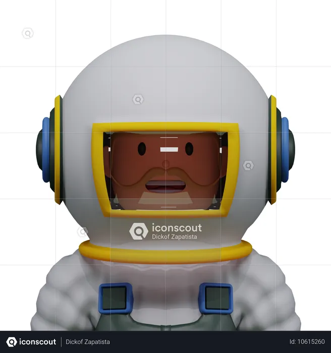 Astronauta  3D Icon