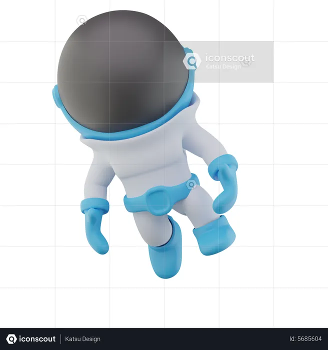 Astronauta  3D Icon