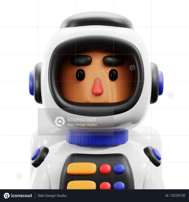 Astronaute  3D Icon