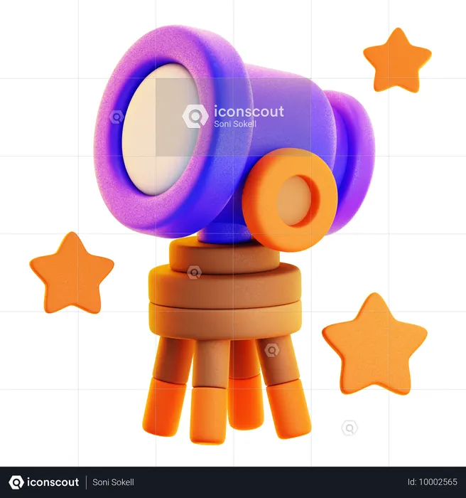 Astronomy  3D Icon