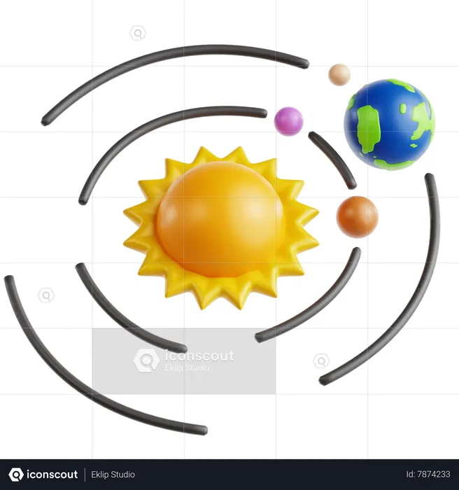 Astronomy  3D Icon