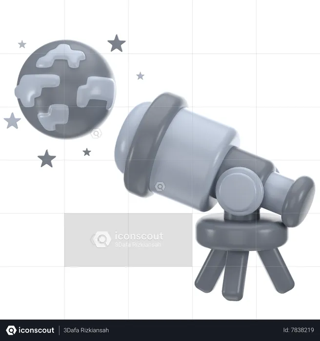 Astronomy  3D Icon