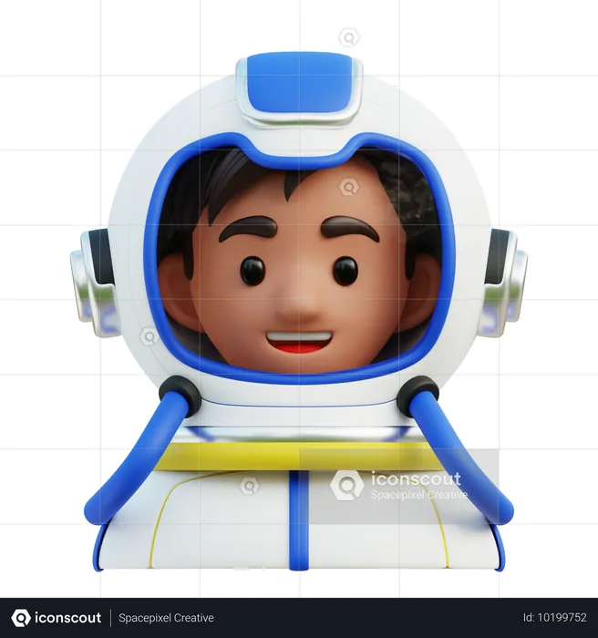 宇宙飛行士  3D Icon