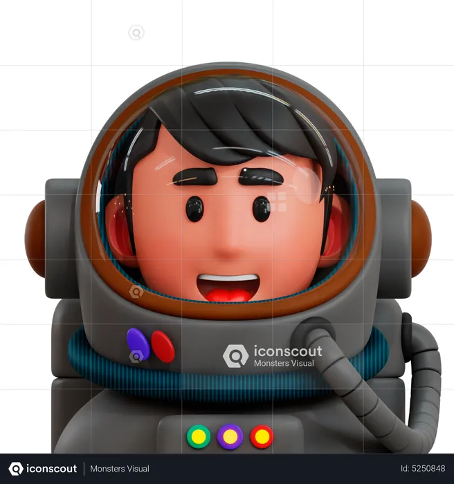 Astronout  3D Icon