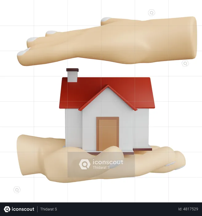 Atendimento domiciliar  3D Icon