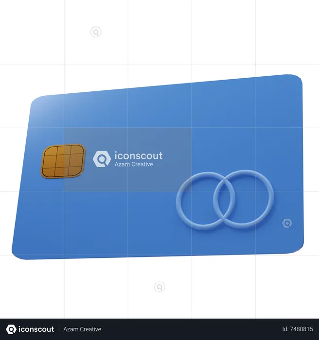 Atm Card  3D Icon