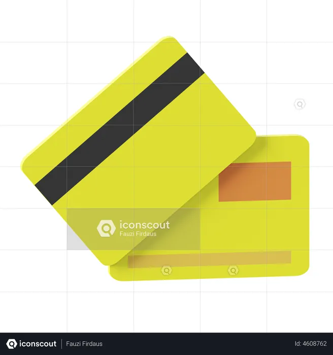 Atm Card  3D Icon