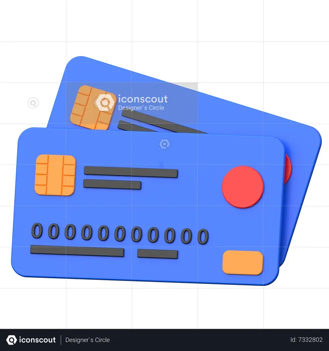 ATM Card  3D Icon