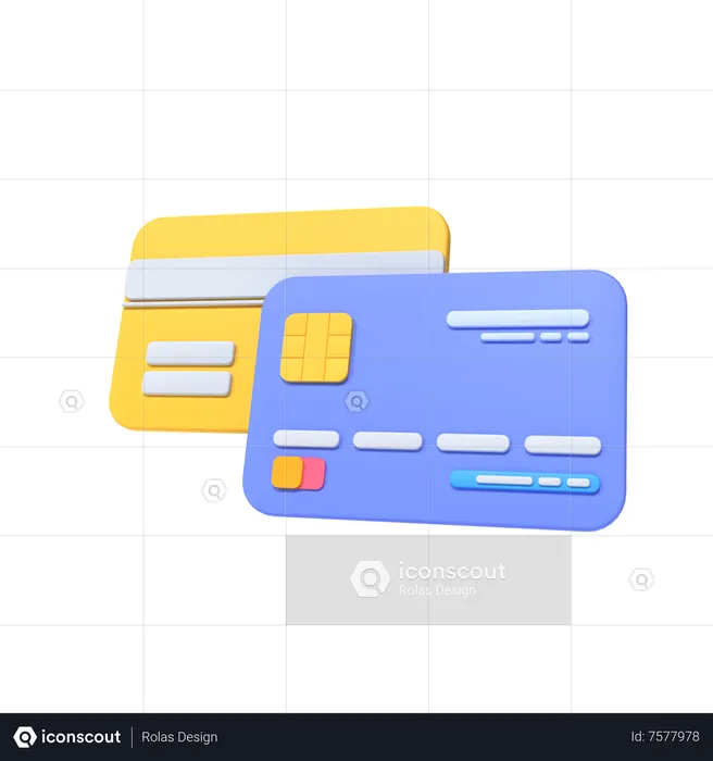 Atm Card  3D Icon