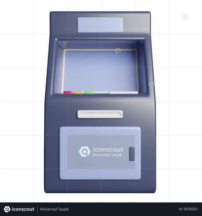 Atm Machine  3D Icon