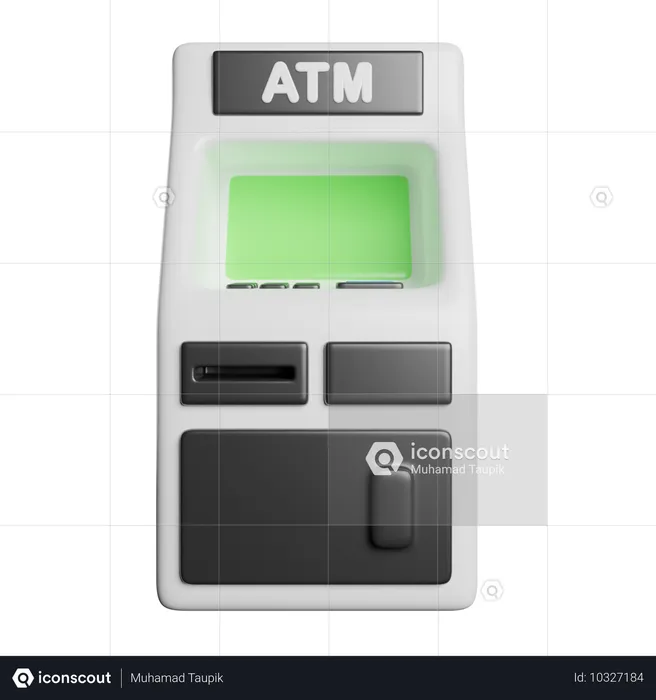 ATM Machine  3D Icon