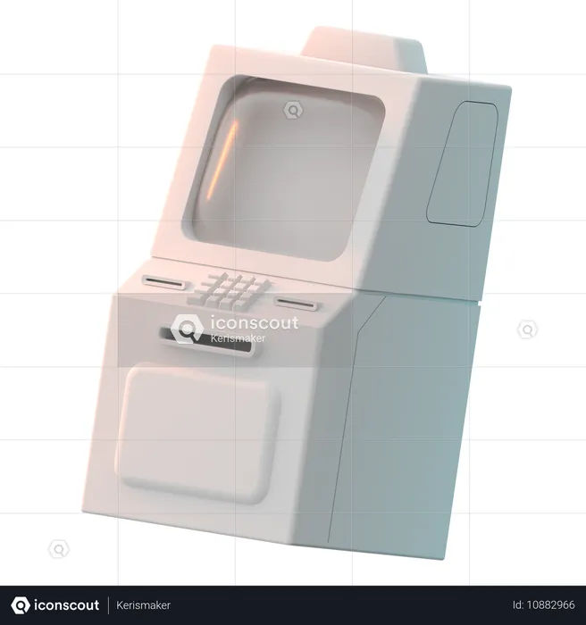 Atm Machine  3D Icon