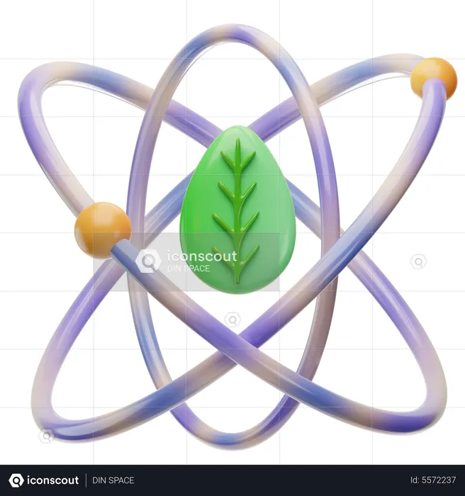 Atomic Ecology  3D Icon