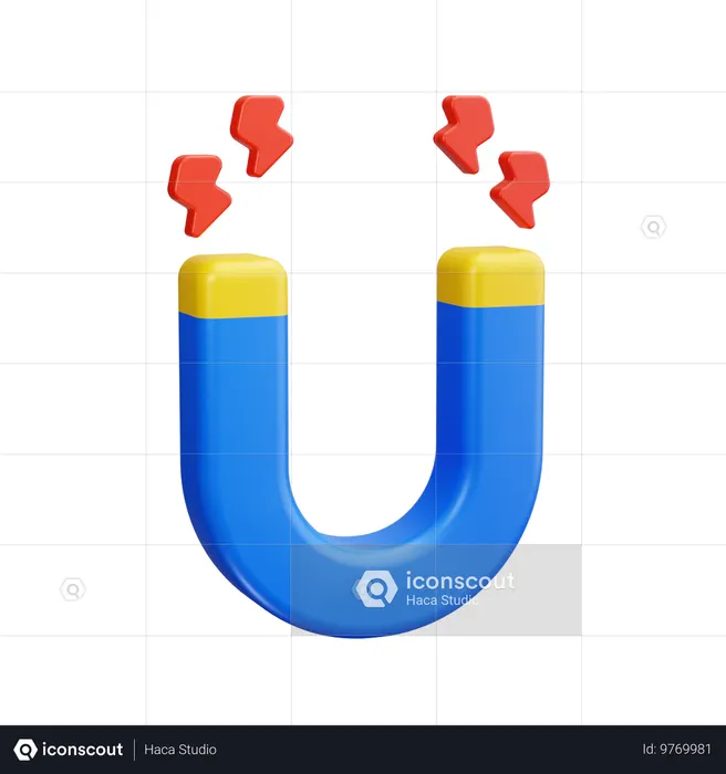 Atracción de usuarios  3D Icon