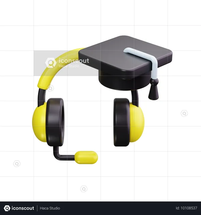 Audio Class  3D Icon