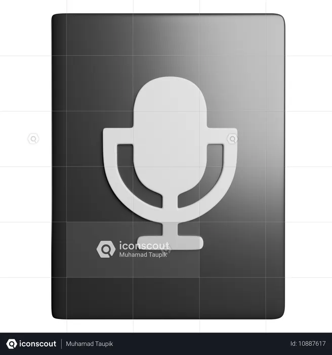 Áudio-livro  3D Icon