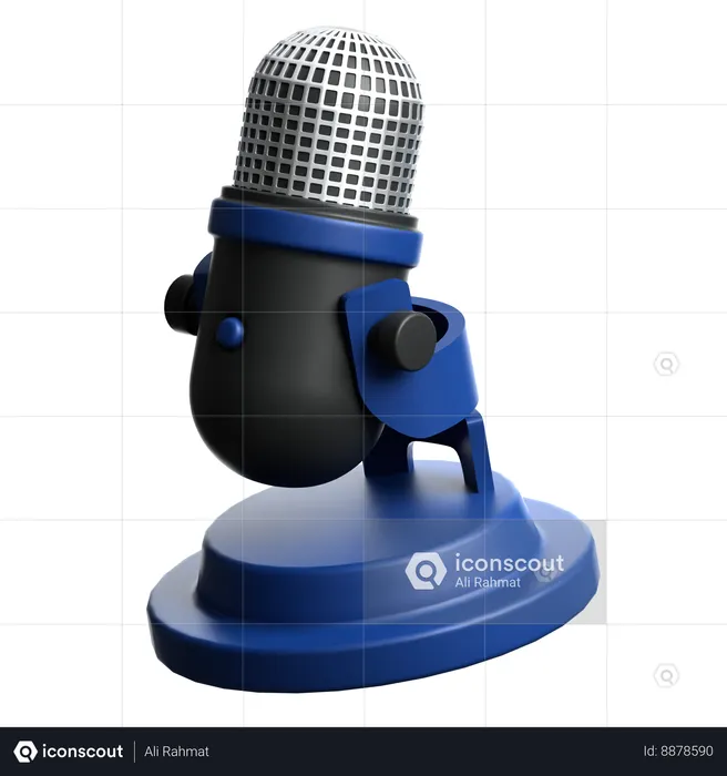 Audio Recorder  3D Icon