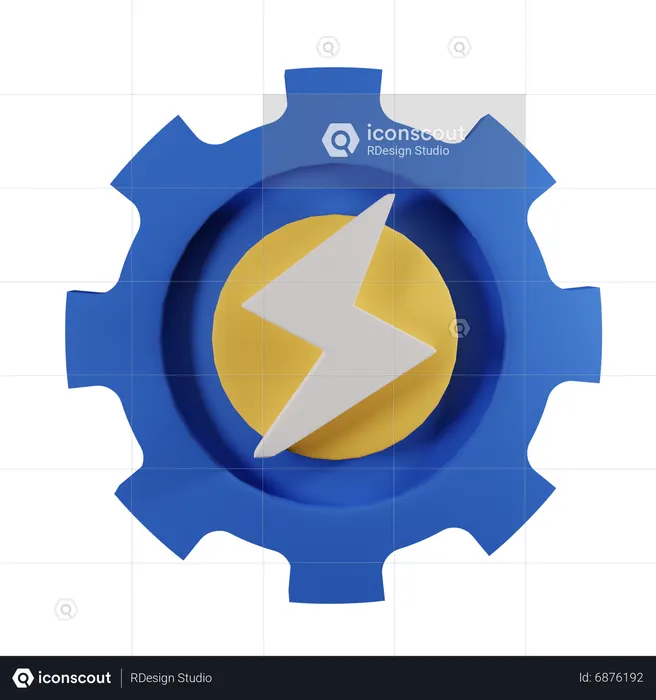 Aufbau  3D Icon