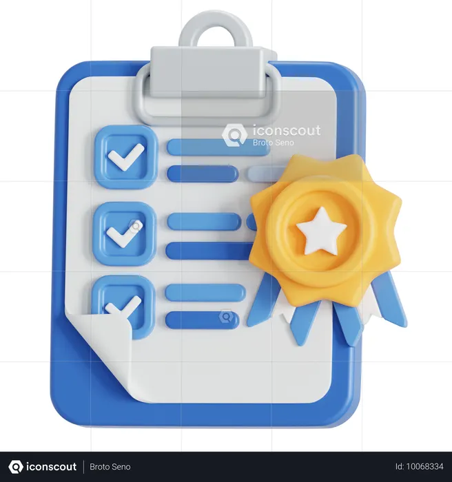 Aufgabe erledigt  3D Icon